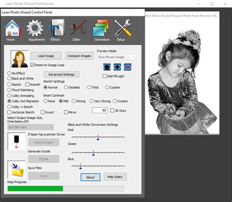 Laser Photo Wizard Professional 8.0 with Crack